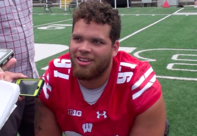 WATCH: Former Badger Isaiahh Loudermilk gets home for an impressive sack