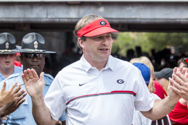 Kirby Smart said he's in the process of pinpointing what satellite camps to attend.