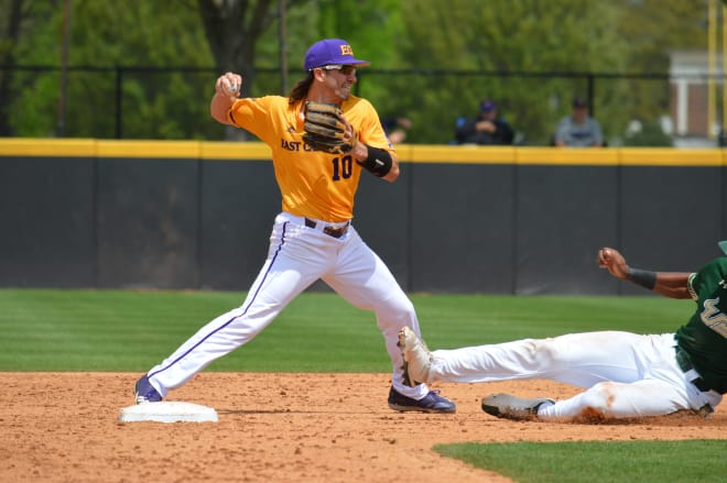 Nationally ranked ECU fell to USF 5-4 in the rubber match of their AAC series Sunday afternoon in Greenville.