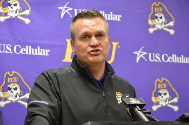 First year ECU head football coach Mike Houston is putting a complete overhaul on the Pirate football program.