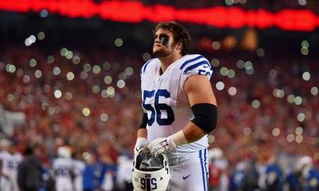 Pro Football Fous rates Quenton Nelson of the Indianapolis Colts as the second-best offensive guard in the NFL after eight weeks.