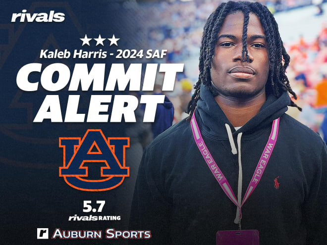 Kaleb Harris has committed to Auburn