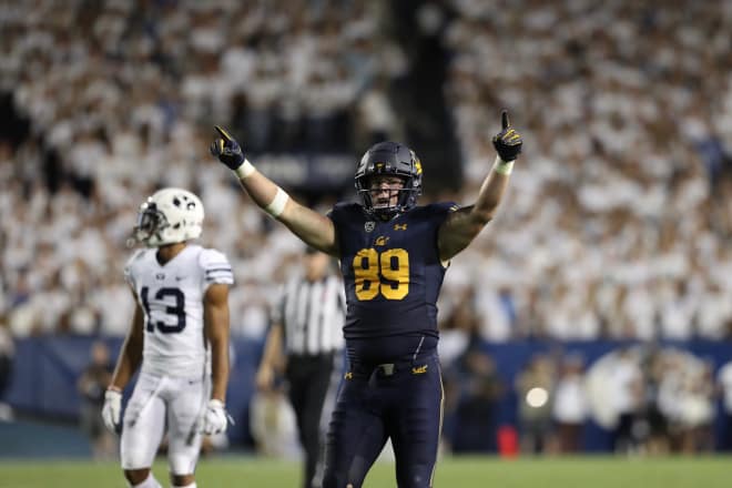 Weaver, with 65 tackles, has been excellent for the Cal defense