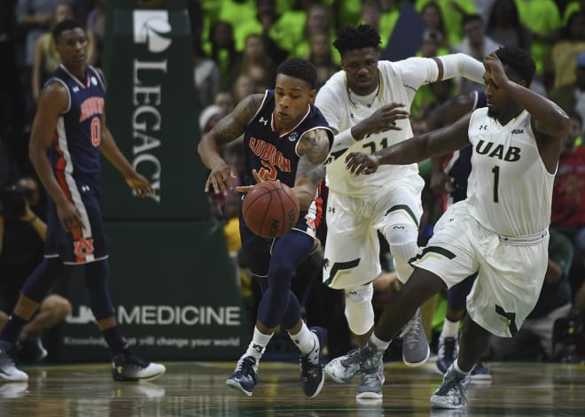 Brown will be Auburn's emergency point guard this season.