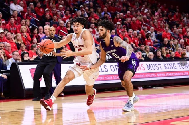 Rutgers guard Geo Baker has had a great season. 