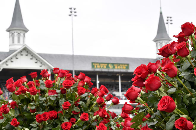 The twin spires of Churchill Downs