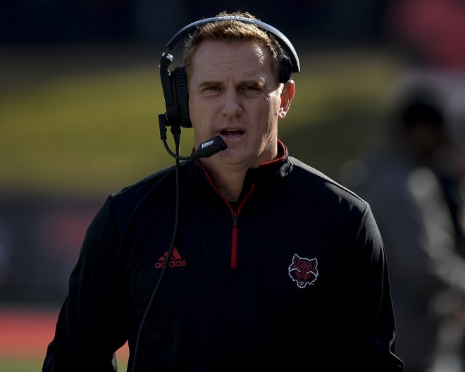 Arkansas State head football coach Blake Anderson