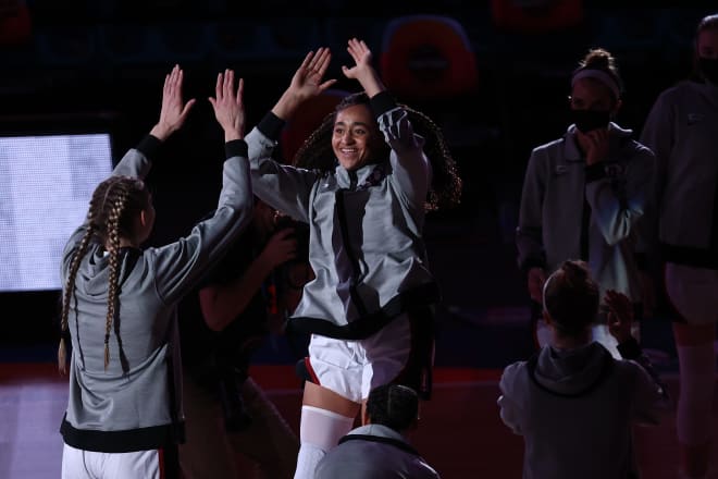 Haley Jones recorded the first triple-double for Stanford in nearly 20 years. 
