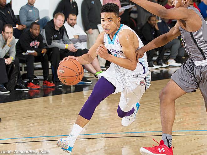 New Irish point guard target Devon Dotson is averaging over 18 points per game on the Under Armour Association.
