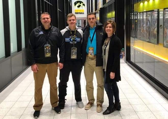 Ben VanSumeren and family felt at home in Iowa City when they visited this fall.