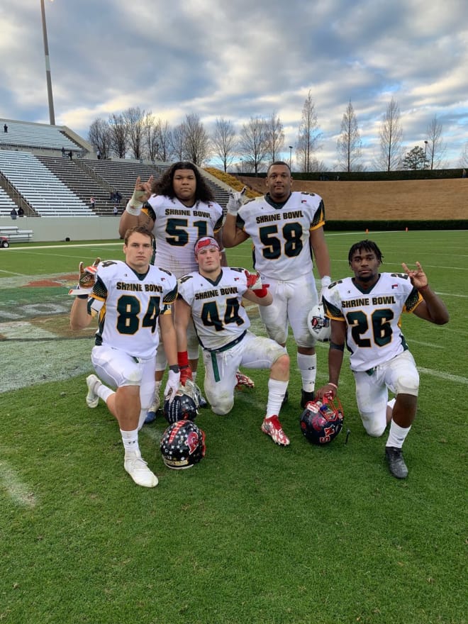 NC State had five commitments play in the Shrine Bowl of the Carolinas All-Star Game on Dec. 15.