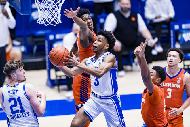 Jeremy Roach scored 12 points and handed out three assists. 