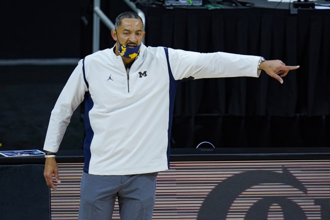 Michigan Wolverines basketball head coach Juwan Howard was named the Big Ten Coach of the Year.