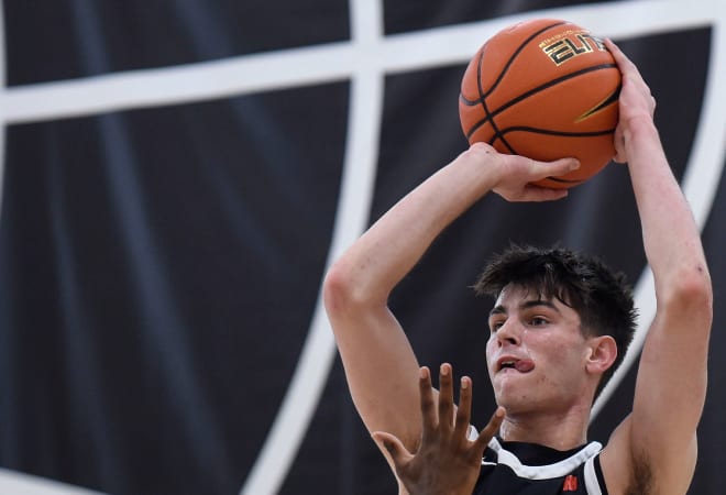 Three-star shooting guard Brady Dunlap has asked Notre Dame for a release from his National Letter of Intent.