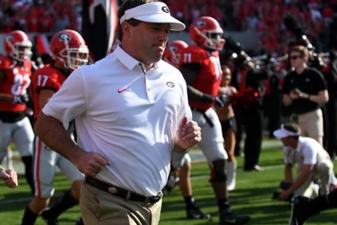 Georgia coach Kirby Smart