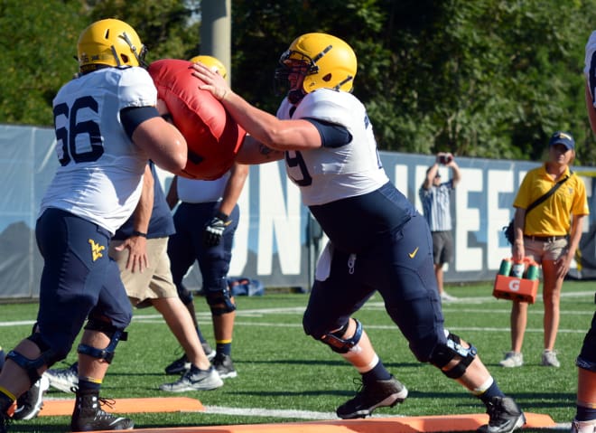 West Virginia's offensive line will be challenged.