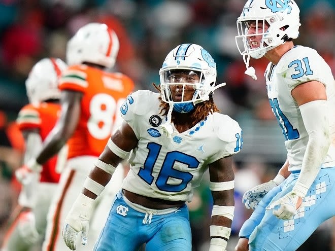 UNC DB DeAndre Boykins' interception sealed the win for the Tar Heels at Miami on Oct. 8.