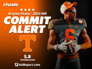 SEC football recruiting rankings after Braylon Staley commits to Vols