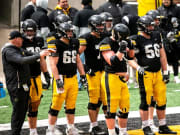 Iowa football 2023 winter position breakdown: Offensive line