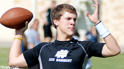 Tyler Gabbert, 2010 Pro Style Quarterback - Rivals.com