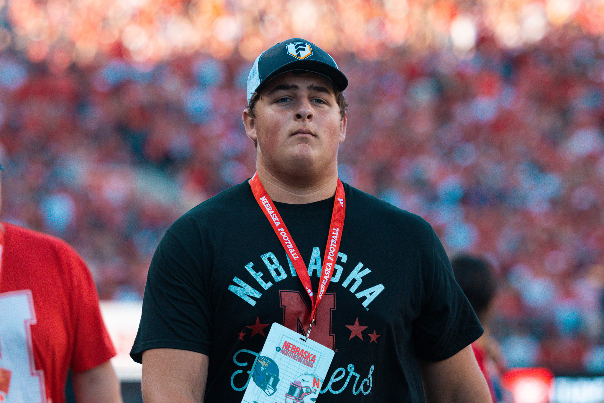 Sam Simpson at Nebraska vs. Northern Iowa (Sept. 14, 2024)