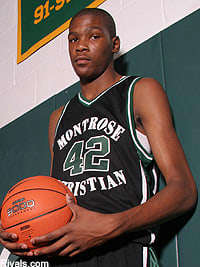 Kevin Durant 2006 Small Forward Texas