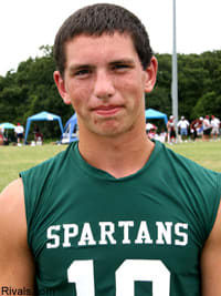 Andrew Luck 12 Stratford High School Spartans Green Football