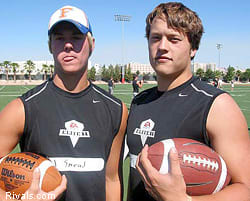 Jevan Snead and Matt Stafford