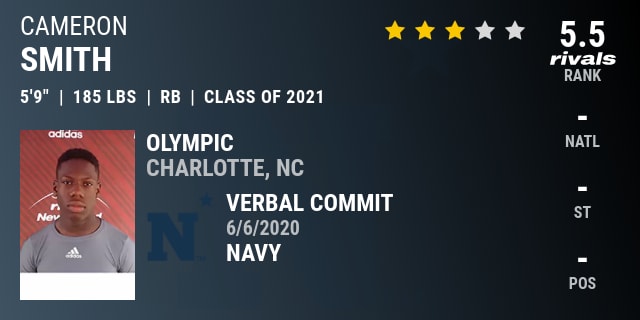 Cameron Smith 2021 Running Back Rivals Com