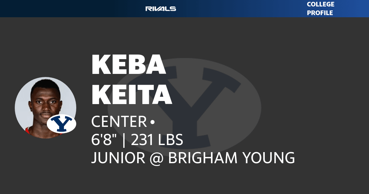 Keba Keita JUNIOR Center Brigham Young
