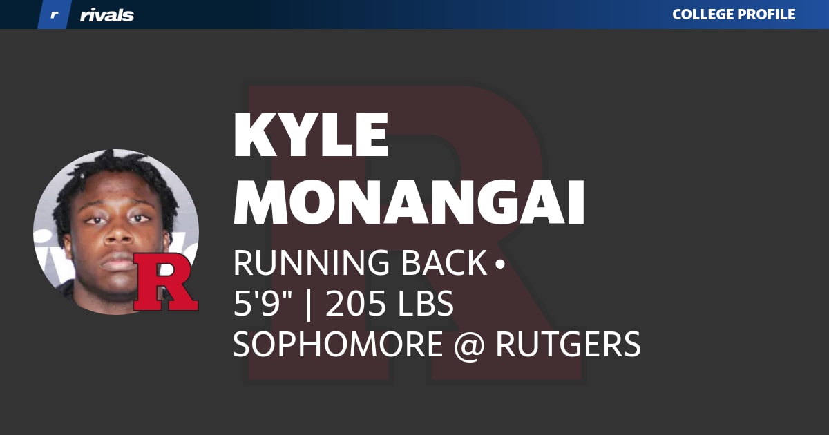 Kyle Monangai, SOPHOMORE Running Back, Rutgers