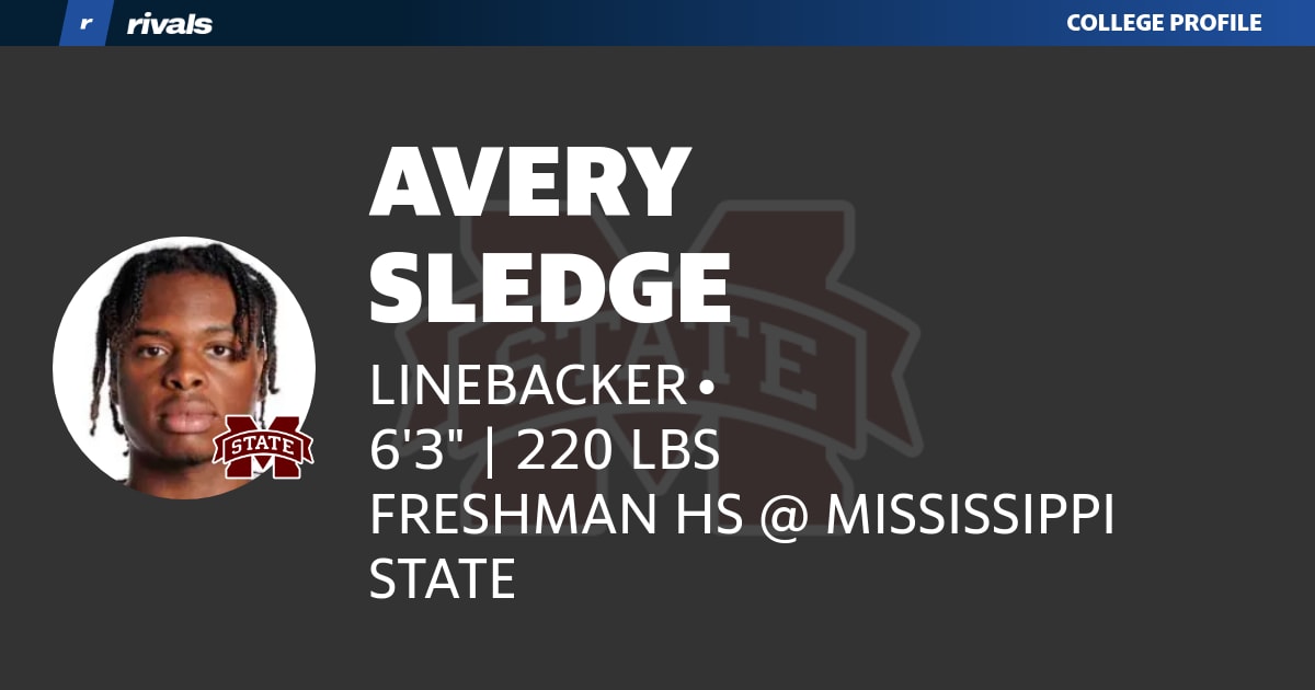 Avery Sledge - Football - Mississippi State