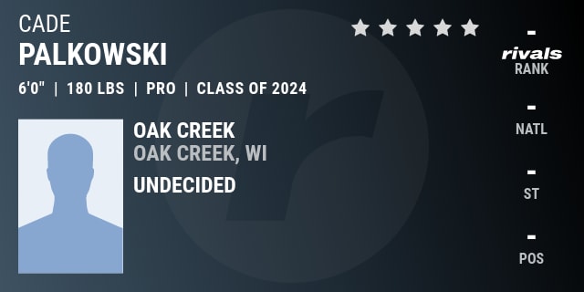 Cade Palkowski, 2024 Pro Style Quarterback - Rivals.com