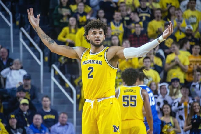 Michigan Wolverines basketball forward Isaiah Livers